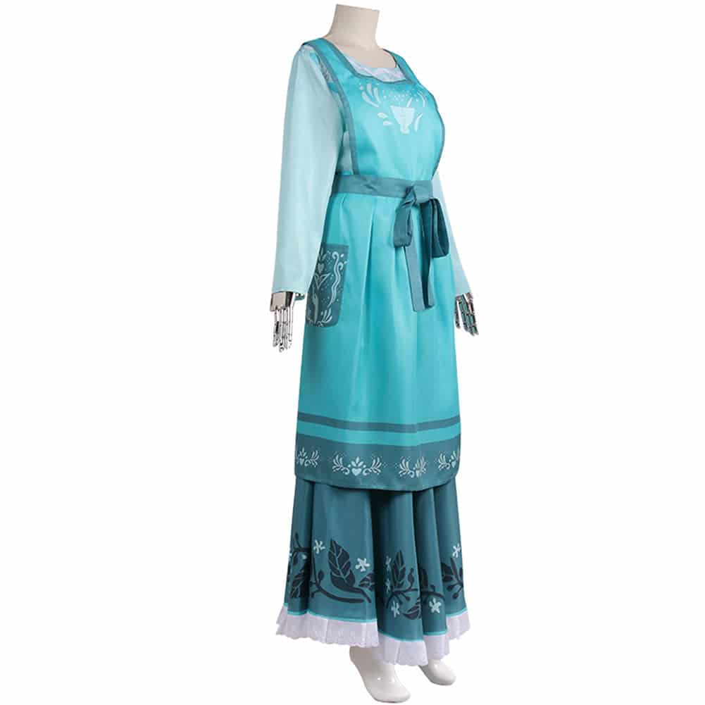 Encanto Julieta Madrigal Dress Cyan Long Dress Set