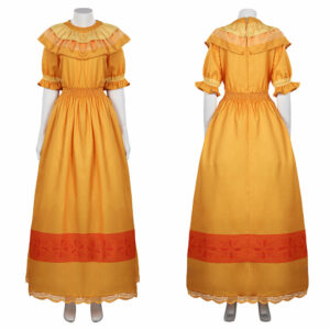 Encanto Pepa Dress for Adult Yellow Long Dress