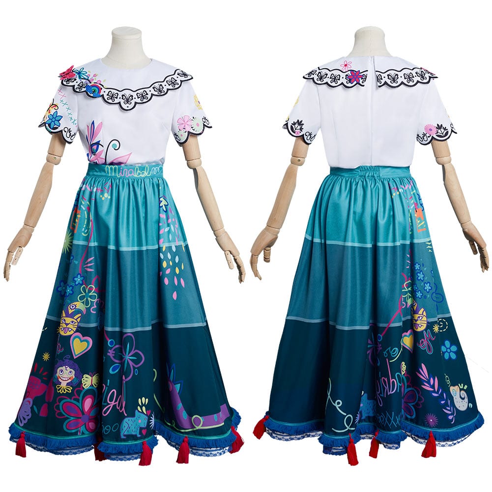 Girls Encanto Mirabel Dress Floral Dress