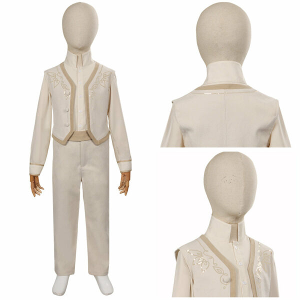 Kids Antonio Encanto Outfit Magic Gift Ceremony White Suit