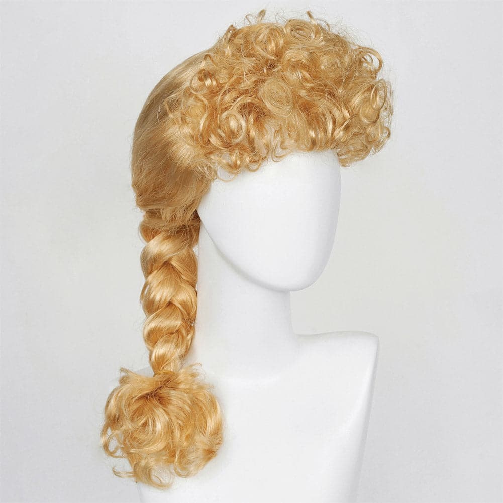 Pepa Encanto Costume Wigs Curly Blonde Hair