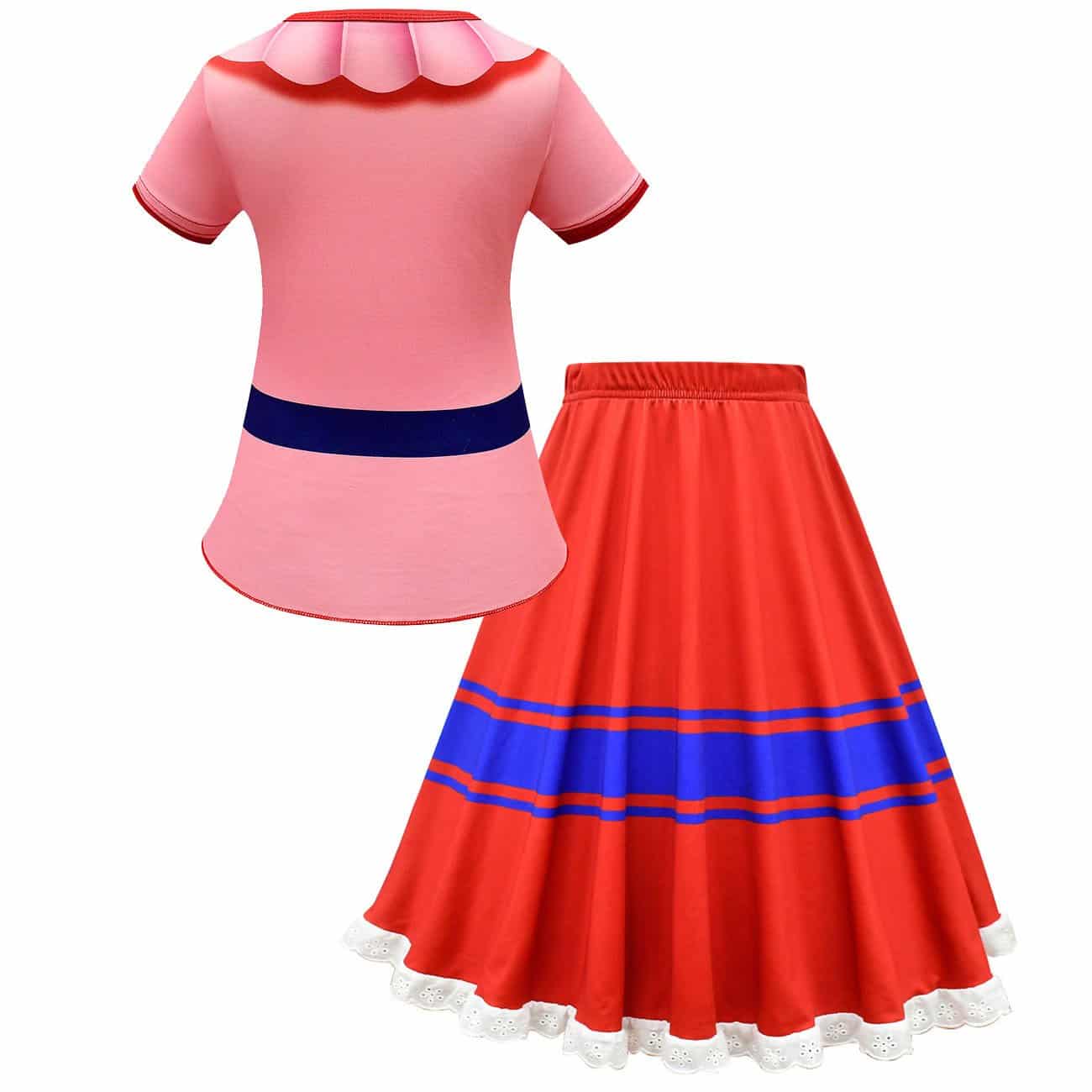 Encanto Dress for Girls Two-Piece Princess Dress