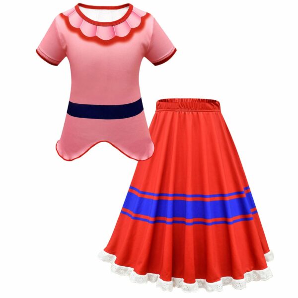 Encanto Dress for Girls Two-Piece Princess Dress