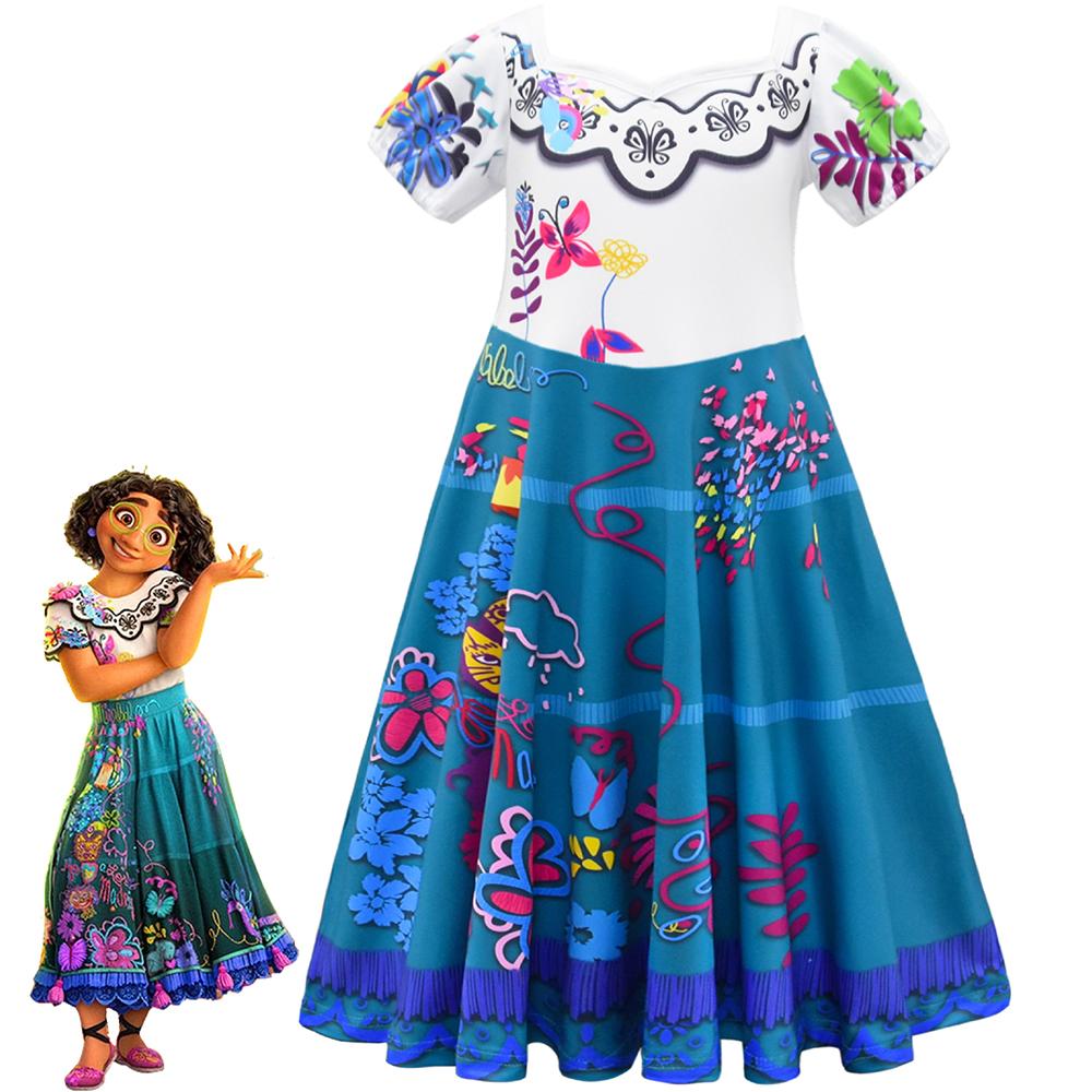 Encanto Mirabel Dress Girls Play Dress