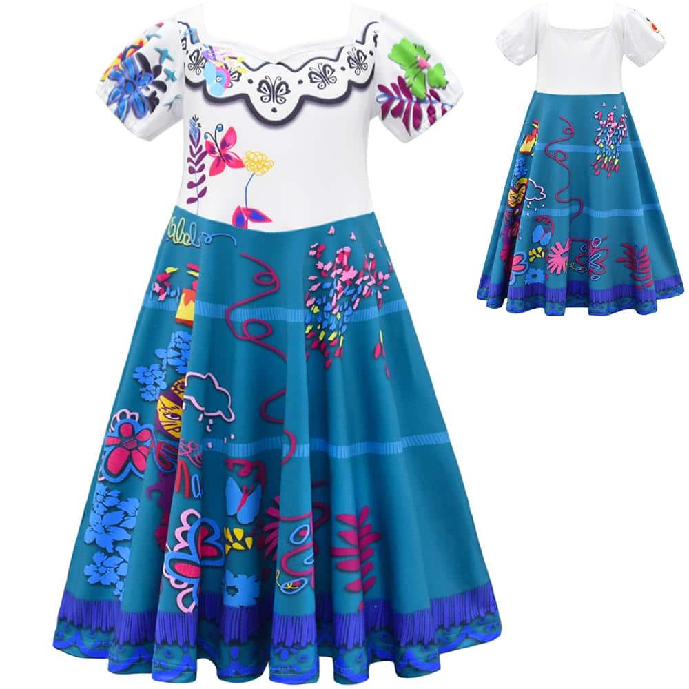 Encanto Mirabel Dress Girls Play Dress