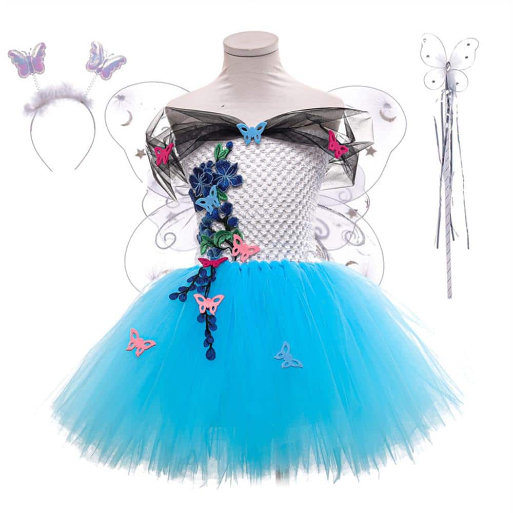 Encanto Mirabel Dress Princess Tutu Dress Skirt For Girls