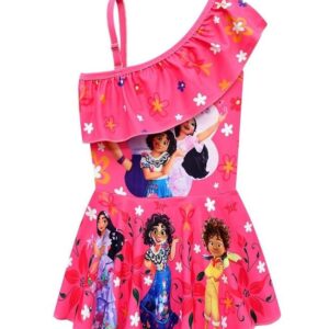 Encanto Dress Toddler Girls Encanto Print One Piece Swimdress