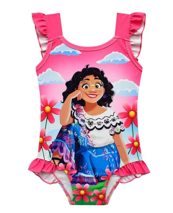 Toddler Encanto Mirabel Dress One Piece Swimsuit